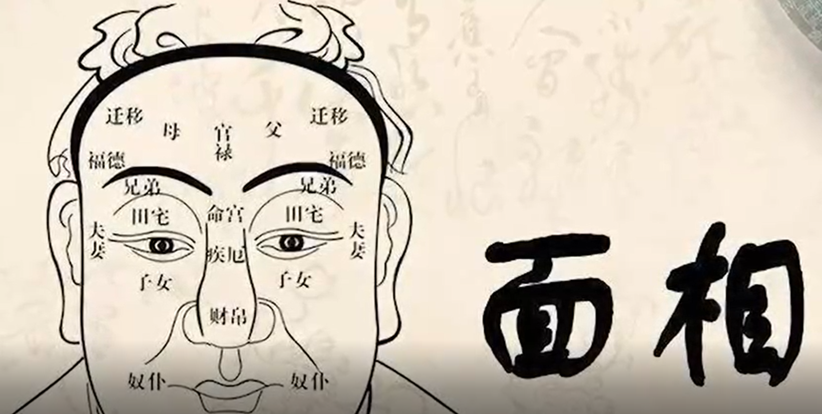 易学视频三-面相